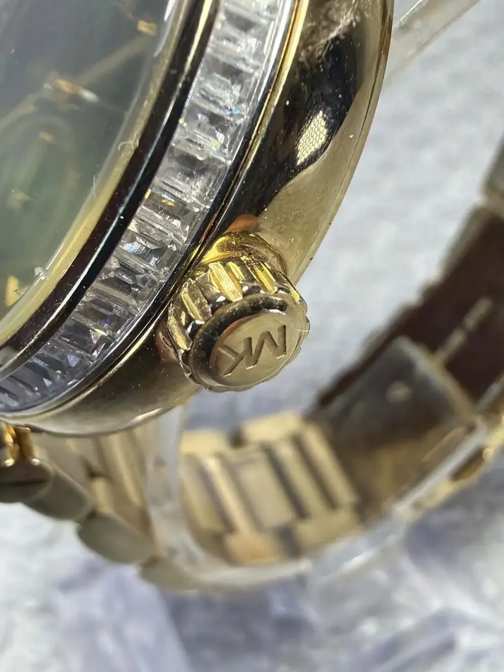 Michael Kors Skylar MK6065 Gold-Tone Emerald Green Dial Women's Watch